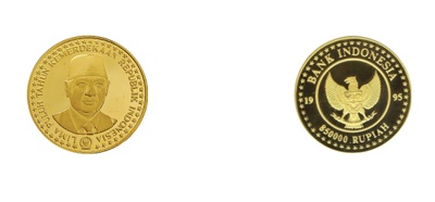 4 Daftar Uang Koin Indonesia yang Mengandung Emas