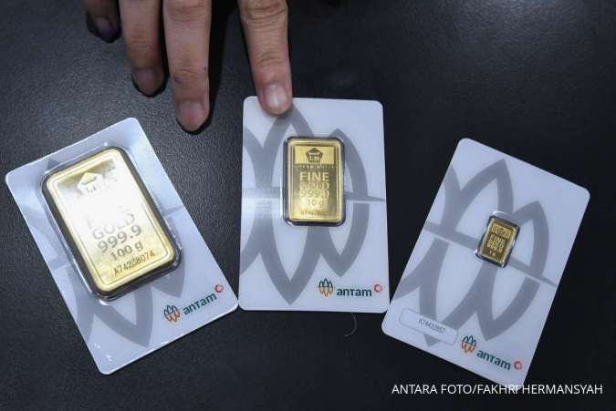 Sebulan Naik 5,16 Persen, Harga Emas Antam Hari Ini Tergerus (27 Februari 2025)