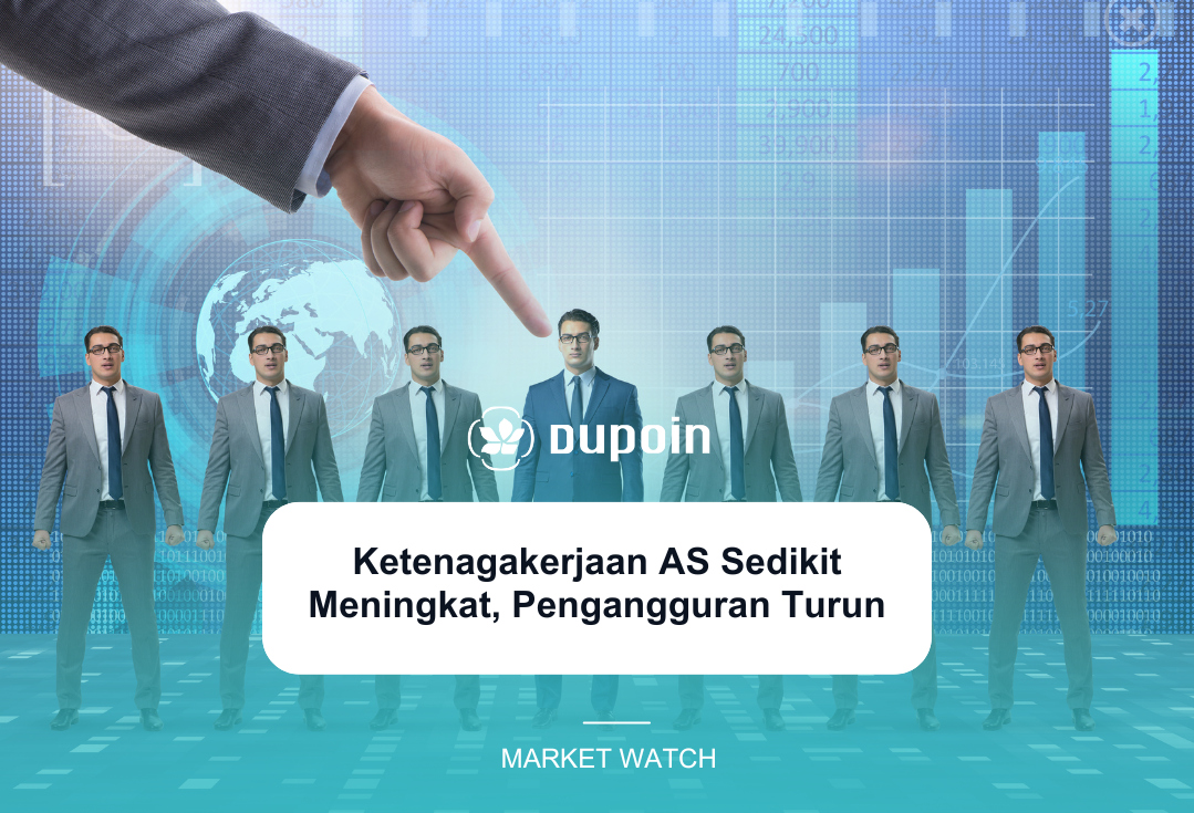 Ketenagakerjaan AS Sedikit Meningkat, Pengangguran Naik