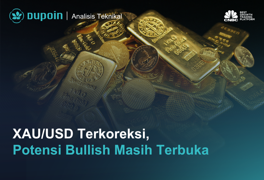 XAUUSD Terkoreksi,  Potensi Bullish Masih Terbuka