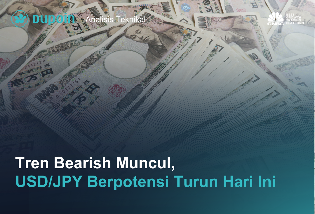 Tren Bearish Muncul, USD/JPY Berpotensi Turun Hari Ini