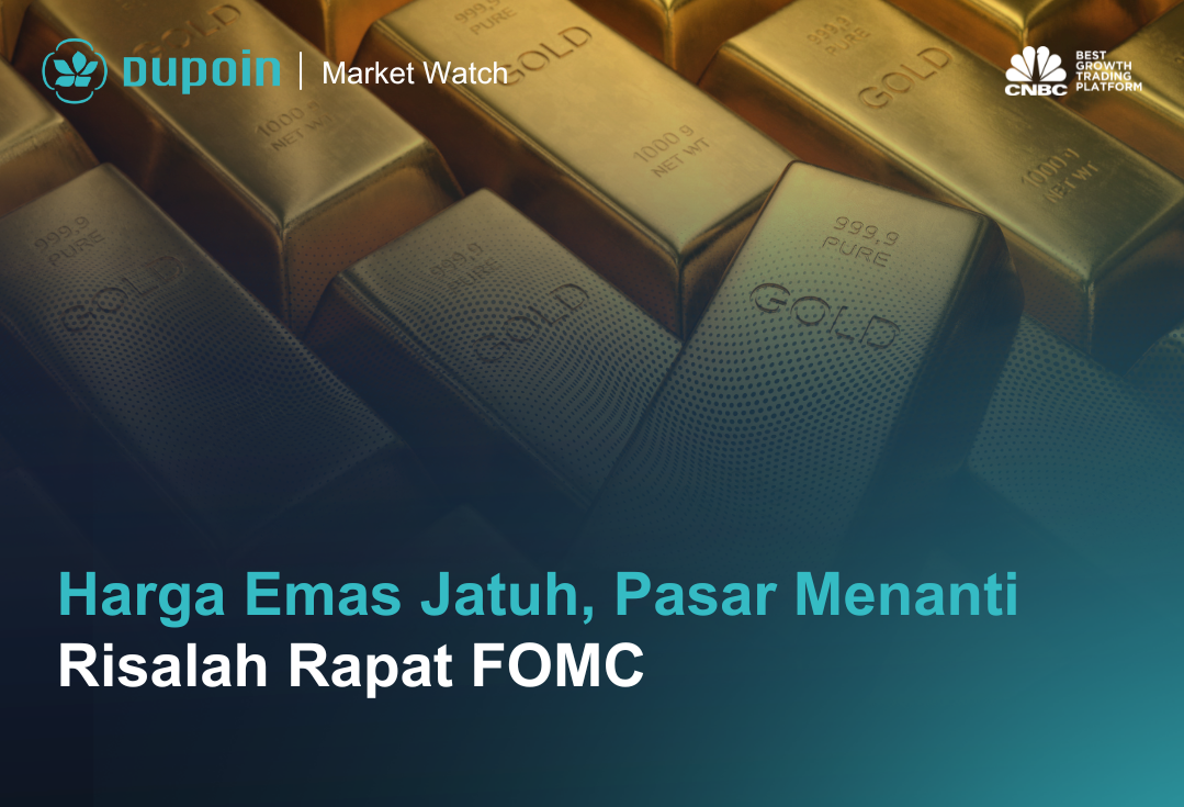 Harga Emas Jatuh, Pasar Menanti Risalah Rapat FOMC