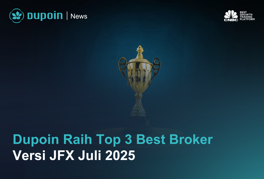 Dupoin Raih Top 3 Best Broker Versi JFX Juli 2025