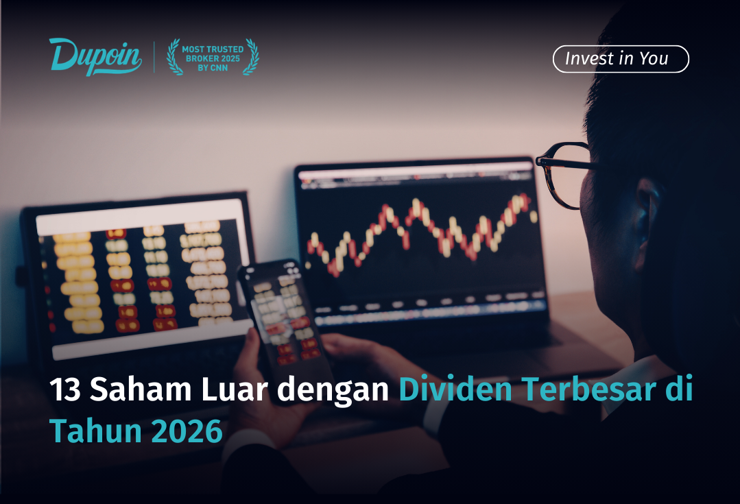 13 Saham Luar dengan Dividen Terbesar di Tahun 2026