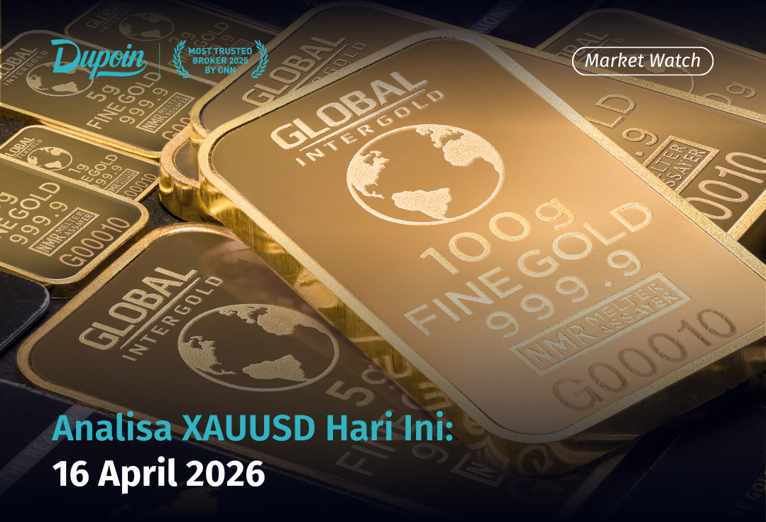Analisa XAUUSD Hari Ini: 16 April 2026
