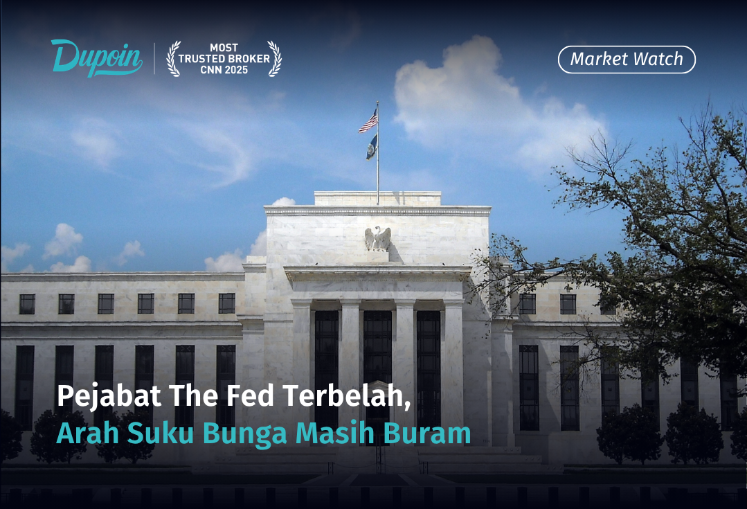 Pejabat The Fed Terbelah, Arah Suku Bunga Masih Buram