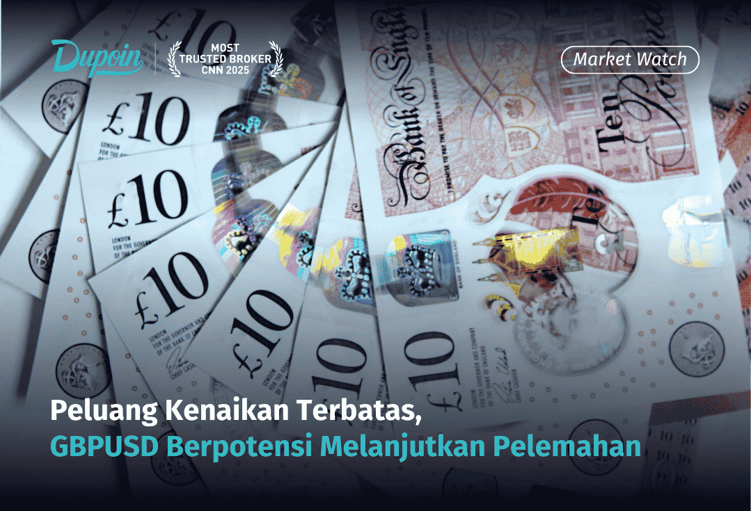 Peluang Kenaikan Terbatas, GBPUSD Berpotensi Melanjutkan Pelemahan